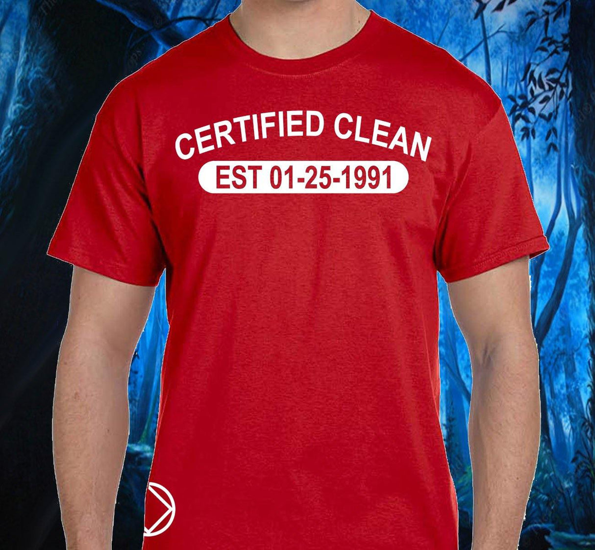 Certified Clean Custom Tee - nawears