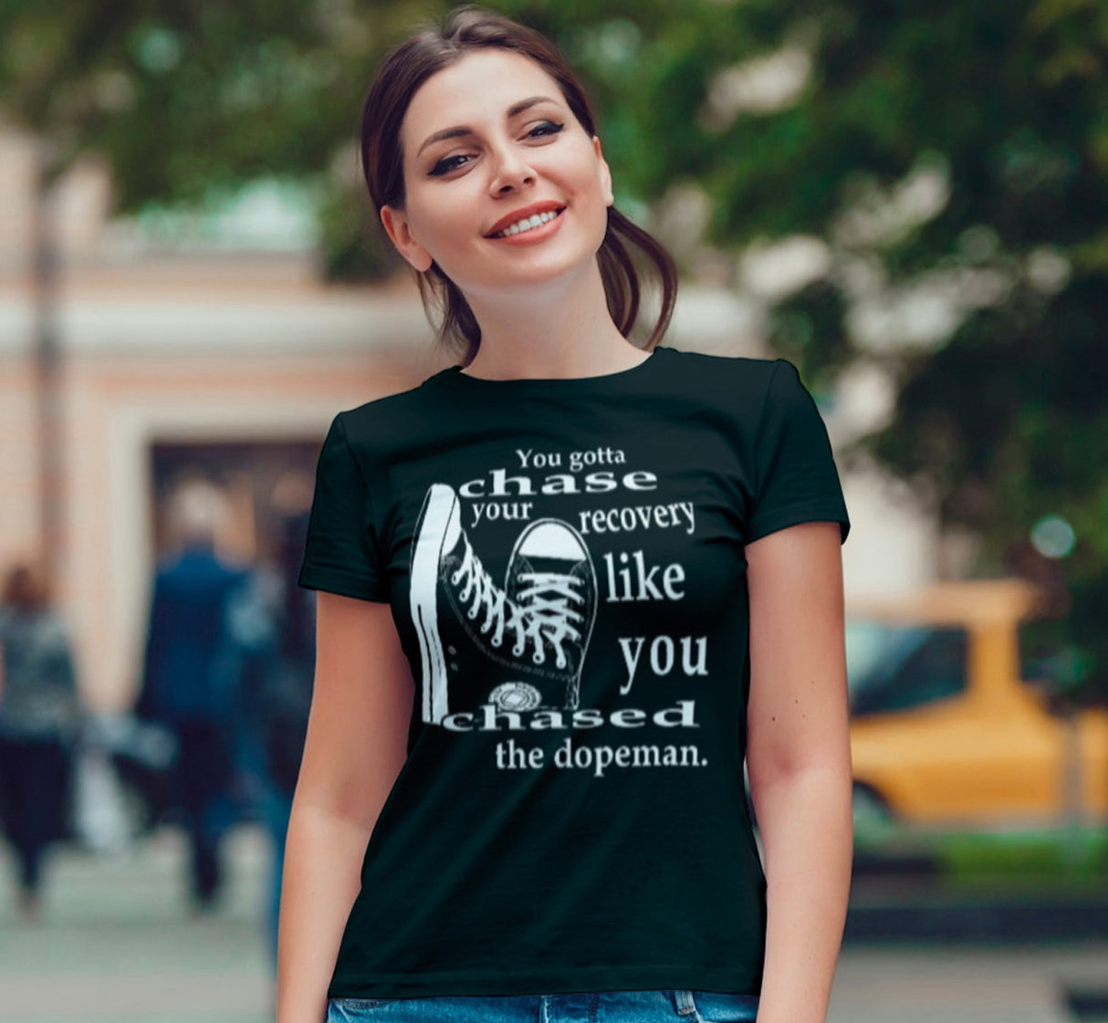 ldTs- Chase Your Recovery Ladies T's