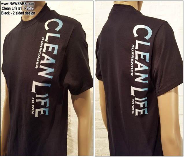 Clean Life #1 T-shirt - nawears