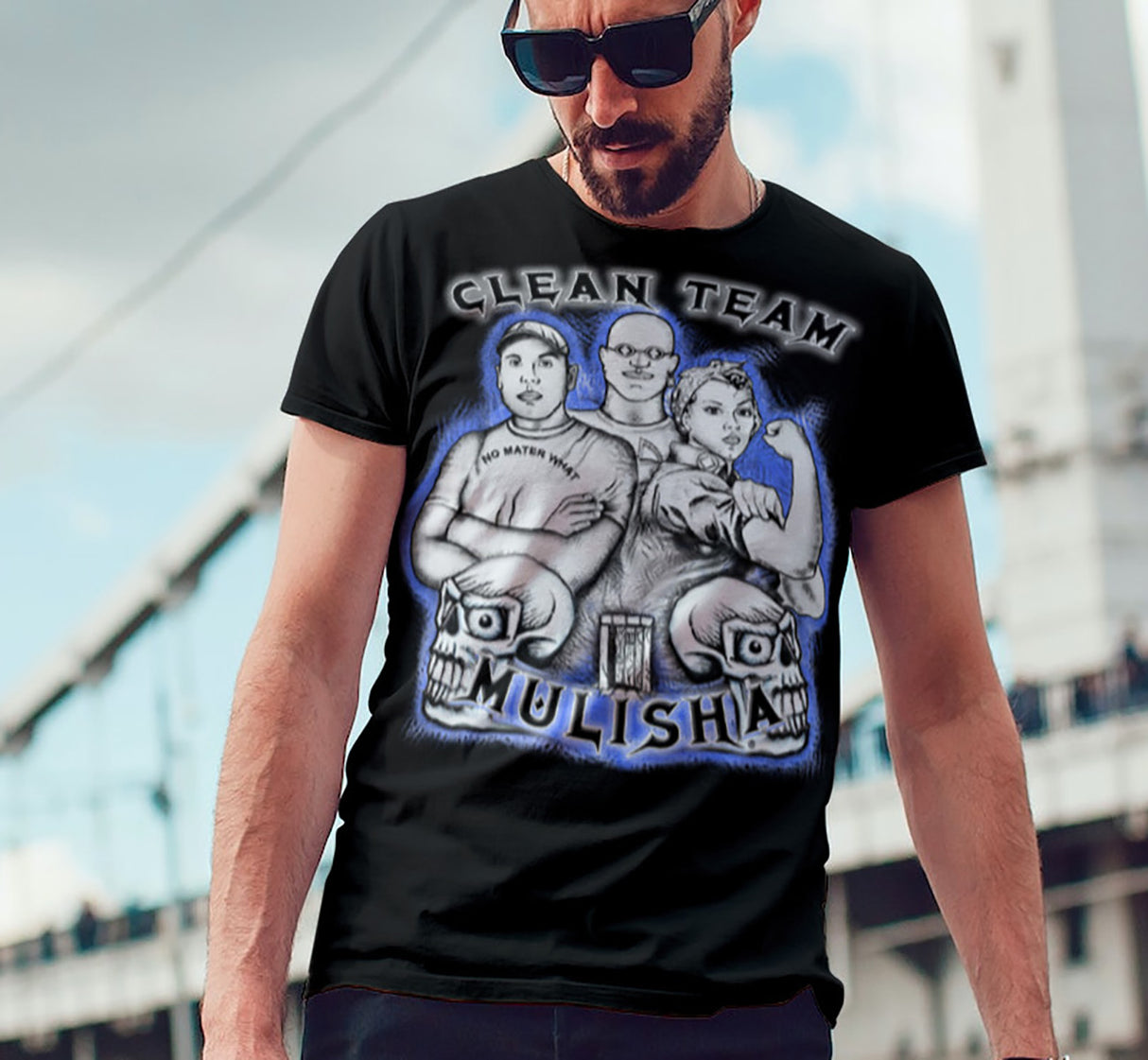 Clean Team Mulisha dtg Tee