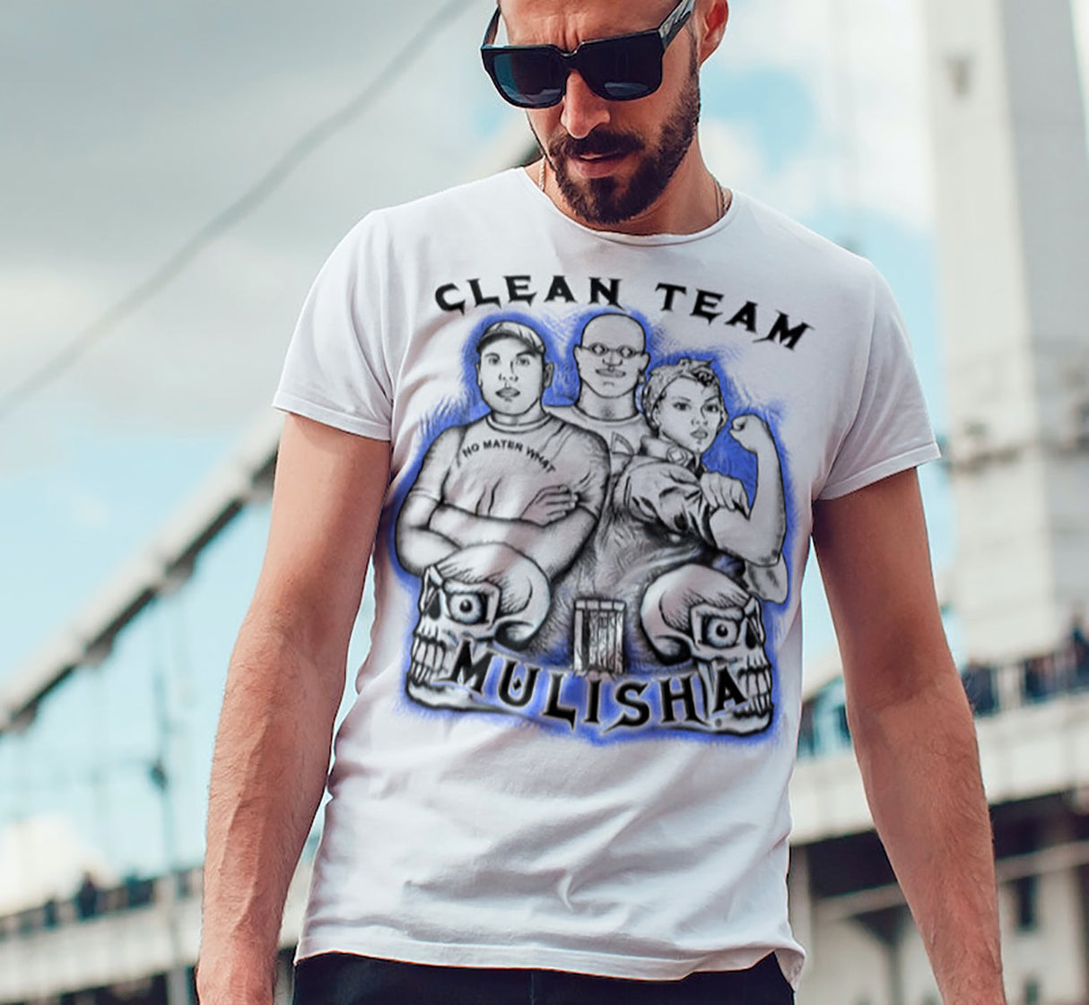 Clean Team Mulisha dtg Tee