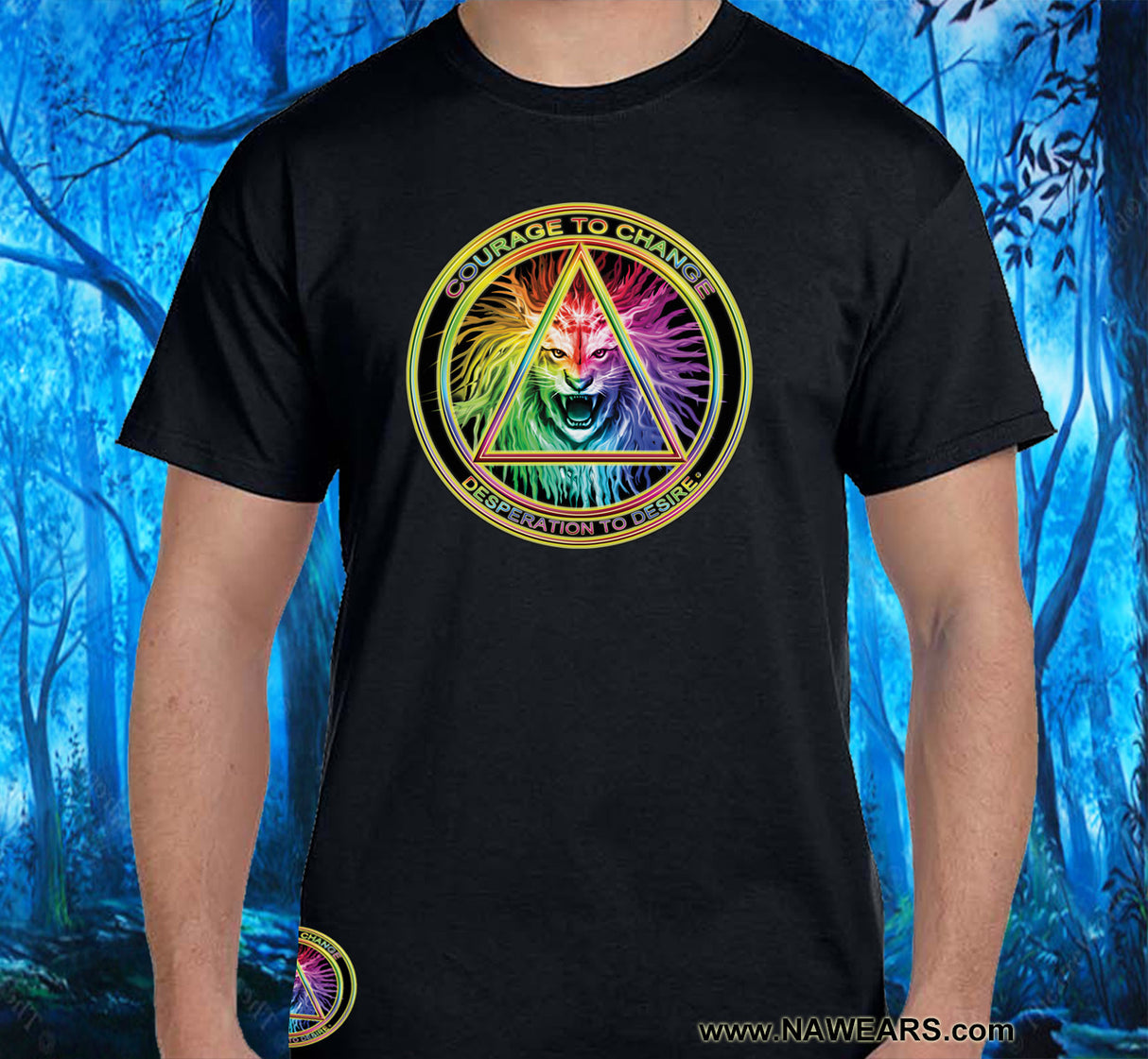 AA - Courage To Change SS/LS Tee