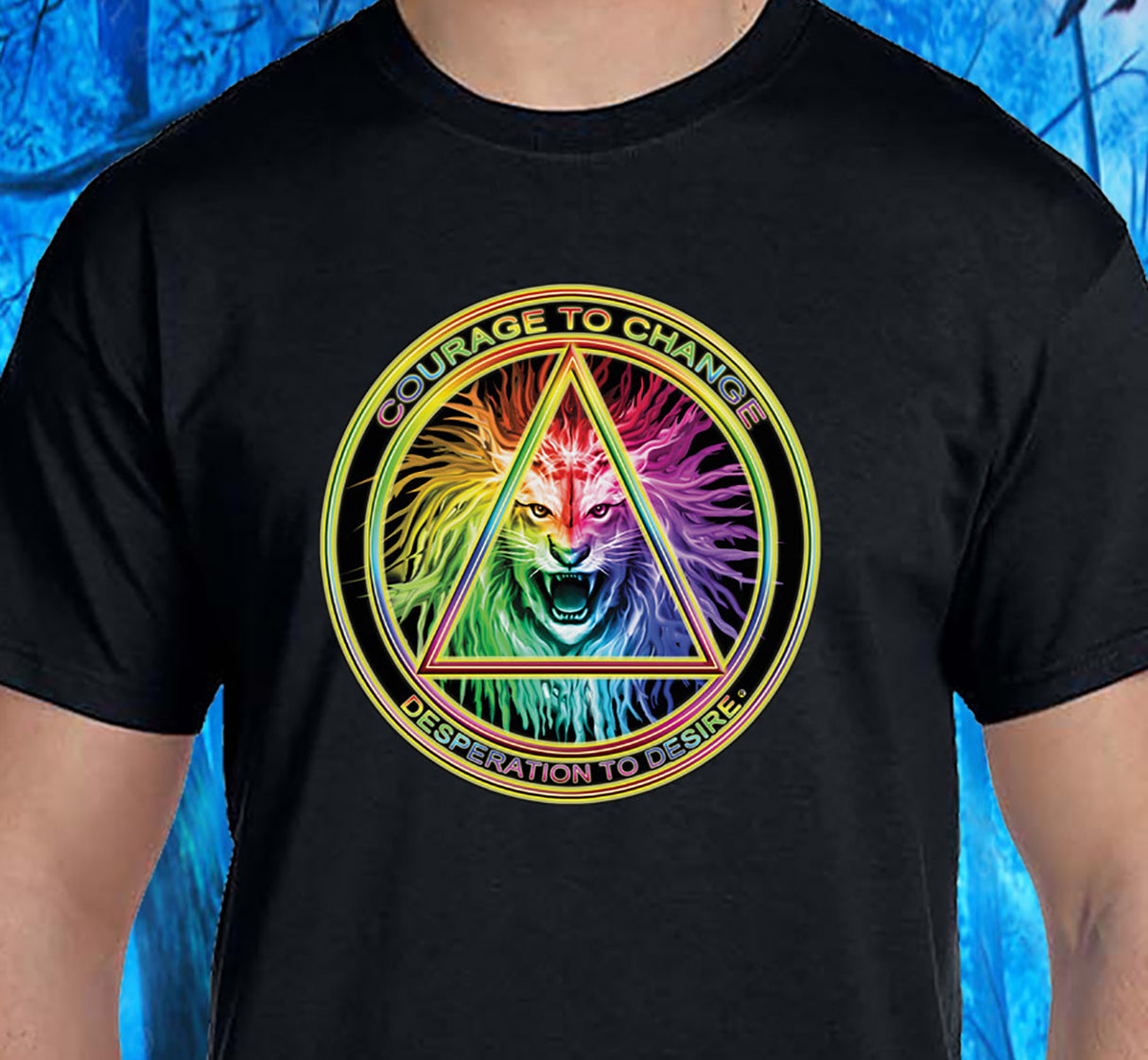 AA - Courage To Change SS/LS Tee