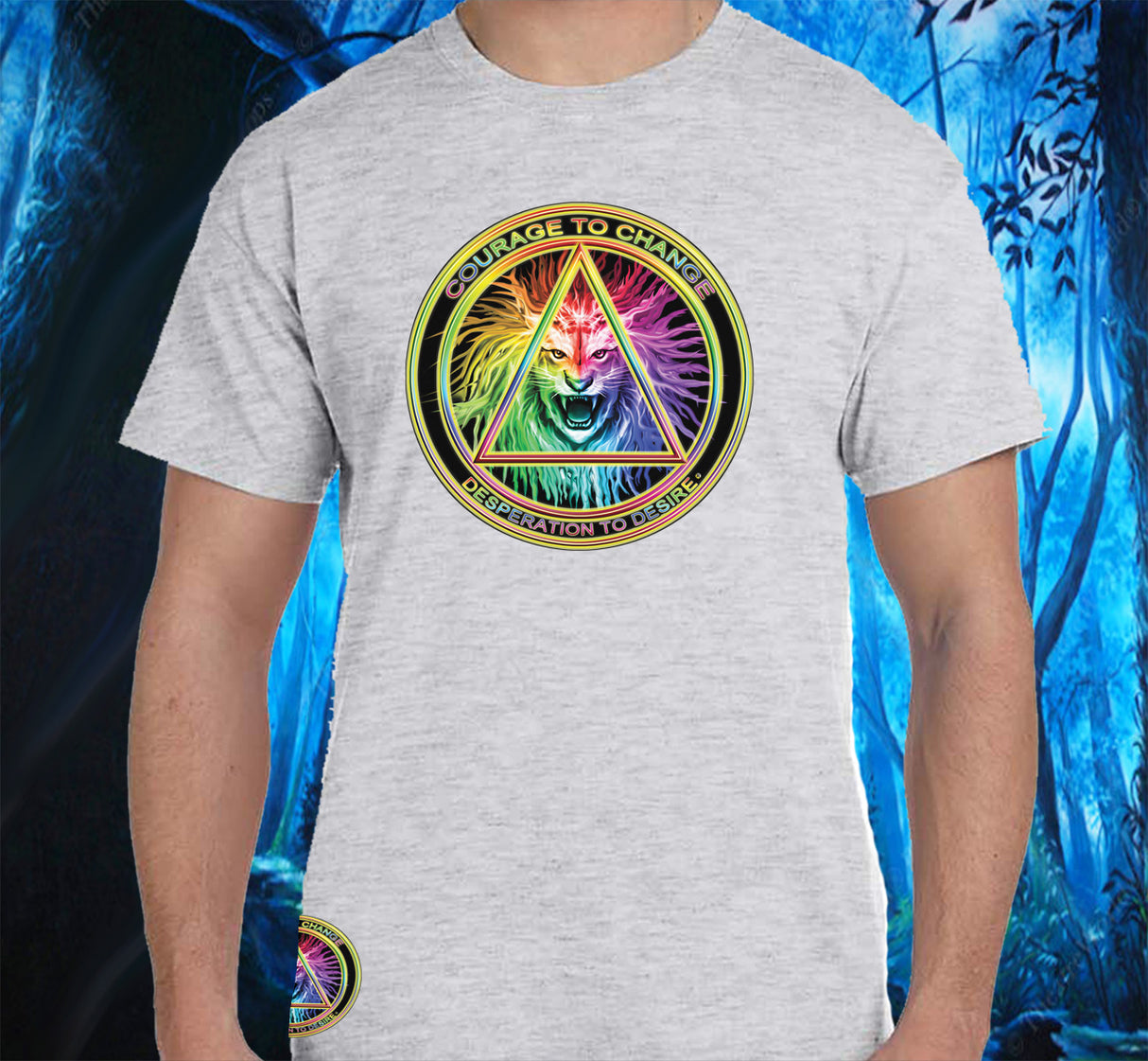 AA - Courage To Change SS/LS Tee