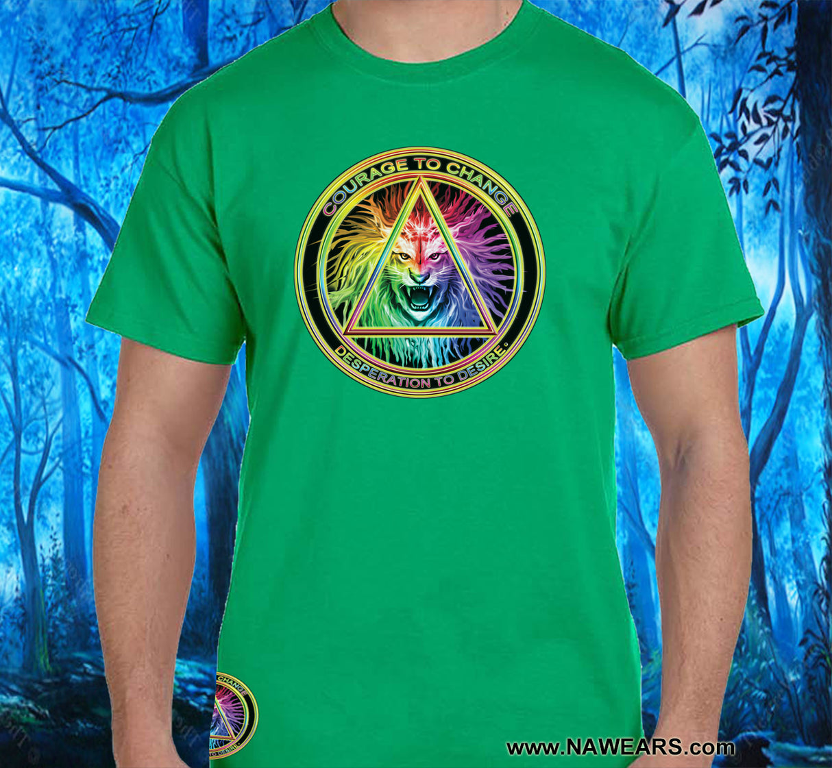 AA - Courage To Change SS/LS Tee