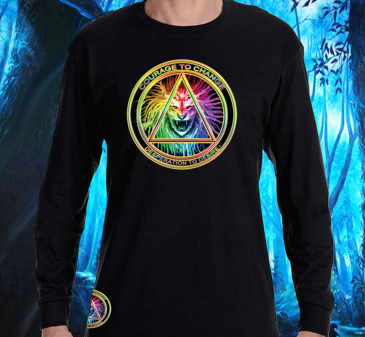 AA - Courage To Change SS/LS Tee