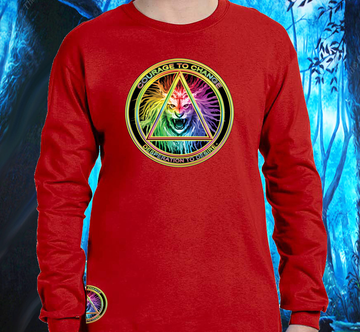 AA - Courage To Change SS/LS Tee