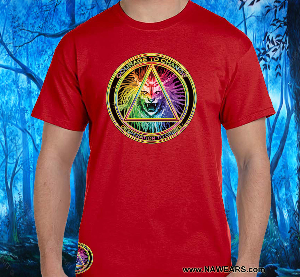 AA - Courage To Change SS/LS Tee