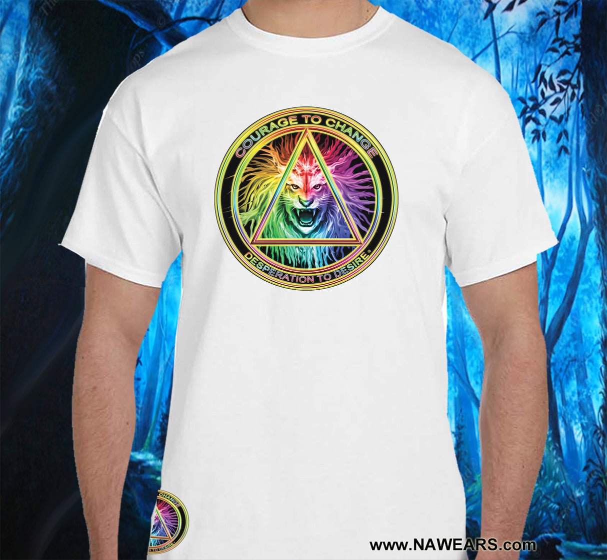 AA - Courage To Change SS/LS Tee