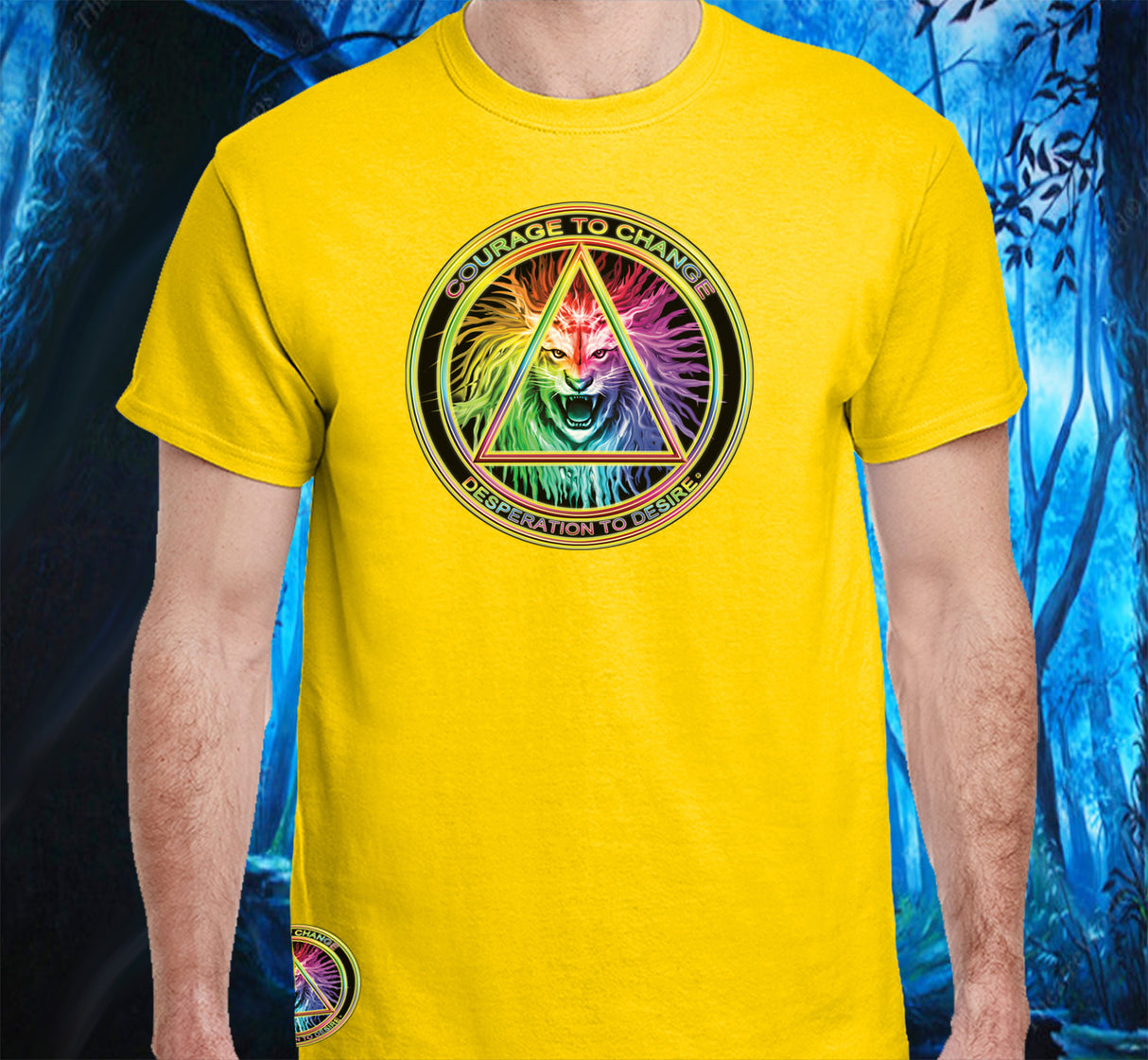 AA - Courage To Change SS/LS Tee