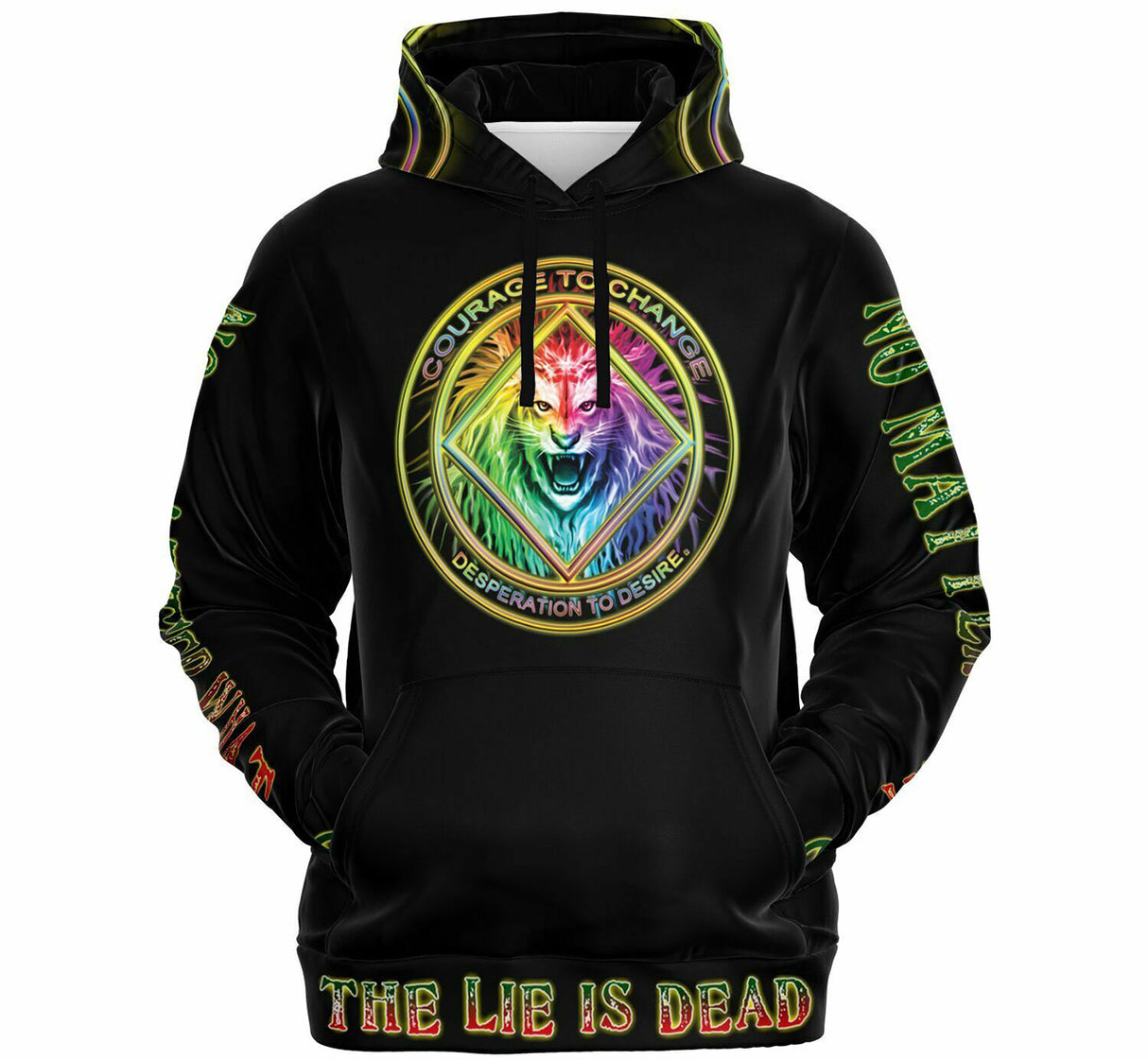 Courage To Change V.1 AOP Hoodie