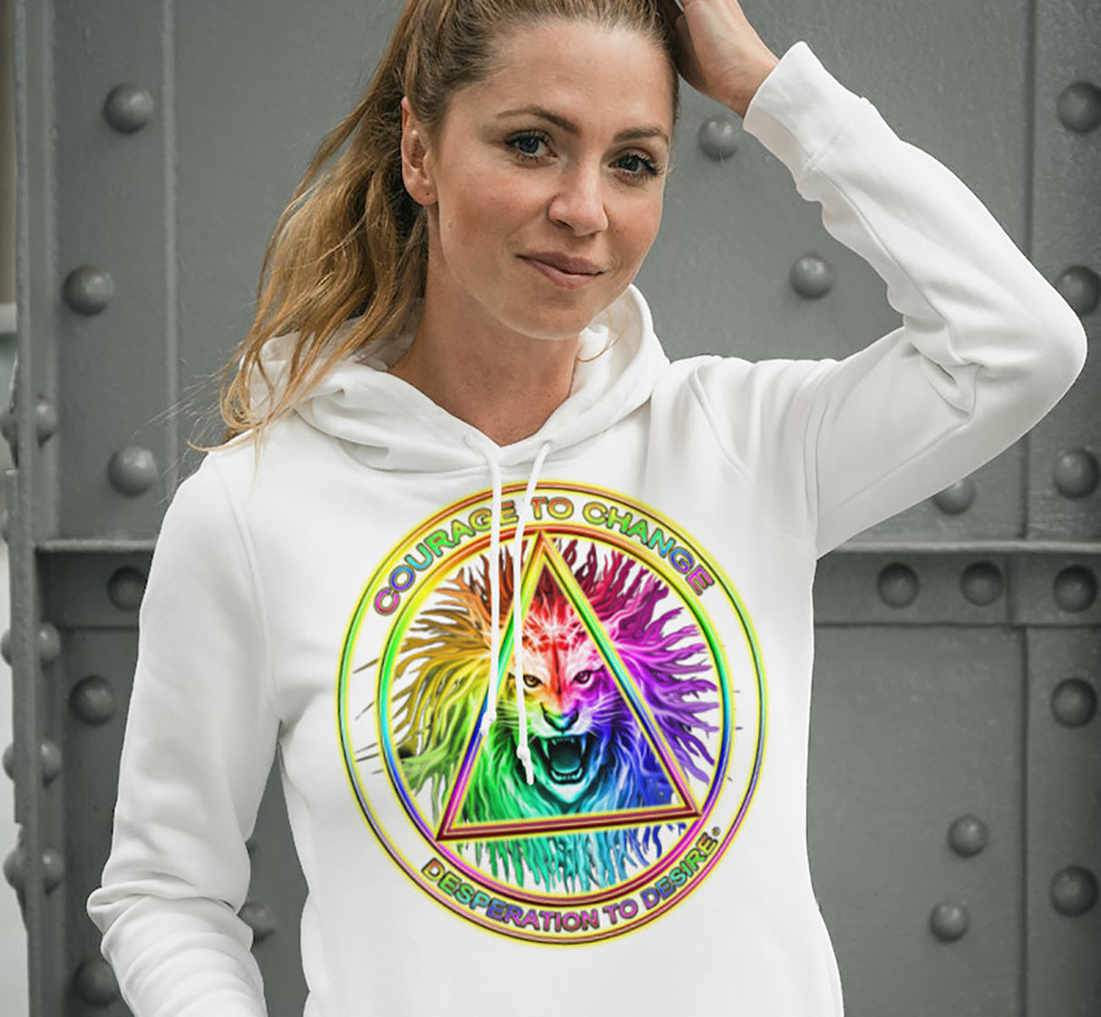 AA Courage To Change dtg Hoodie