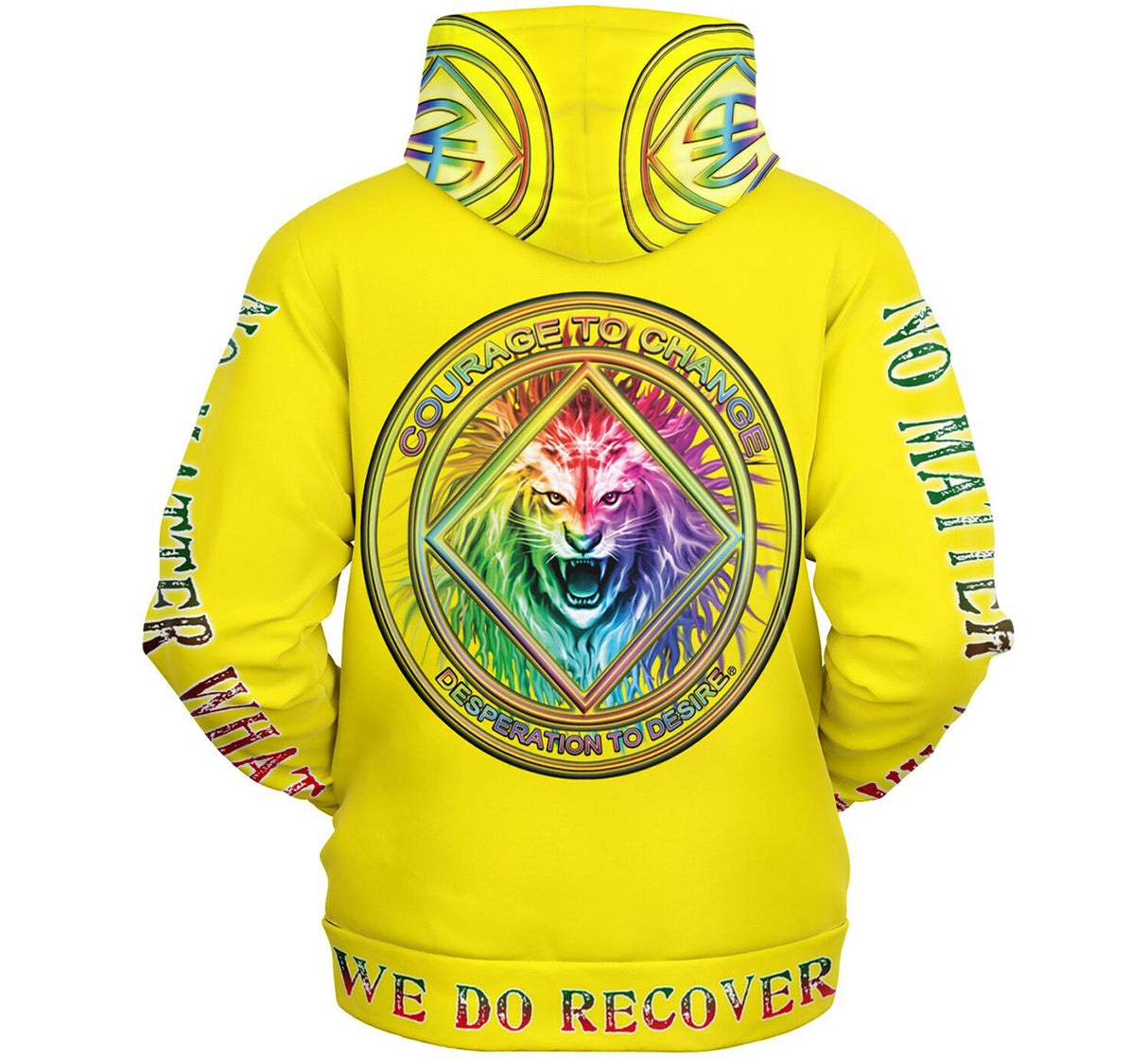 Courage To Change V.2 AOP Hoodie