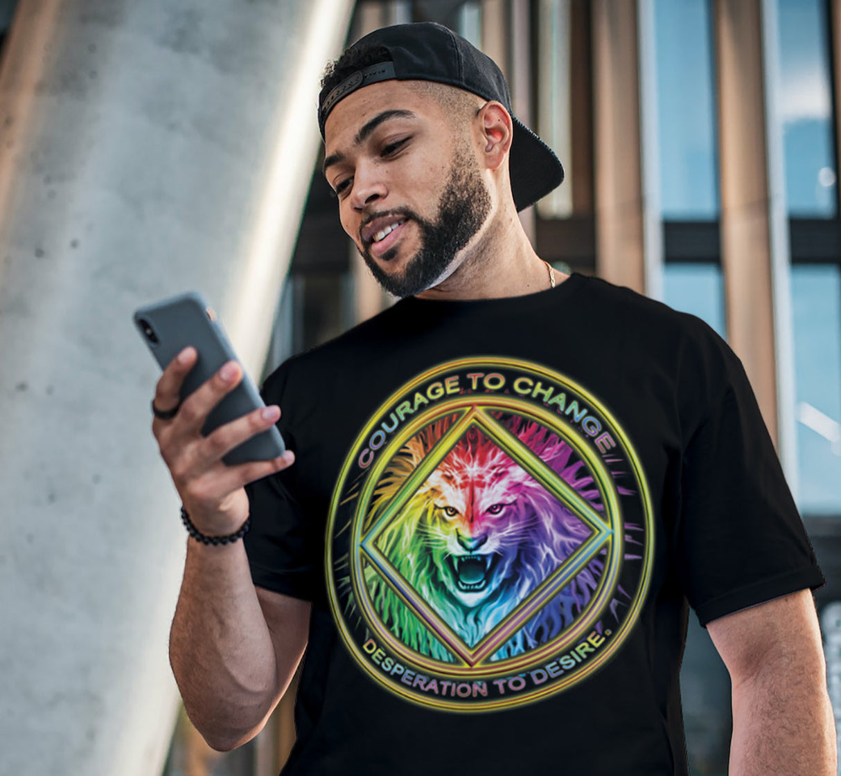 Courage To Change dtg Tee