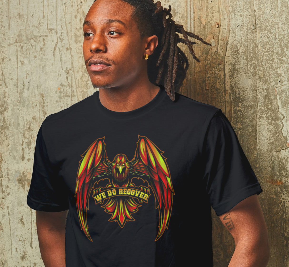 We Recover Eagle dtf Tee