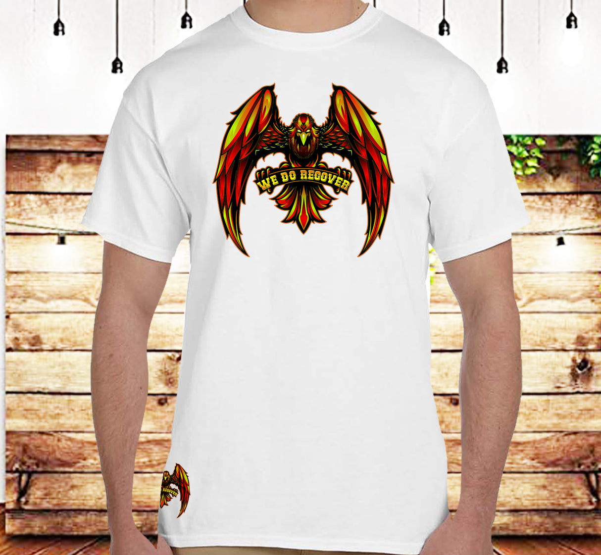 We Recover Eagle dtf Tee