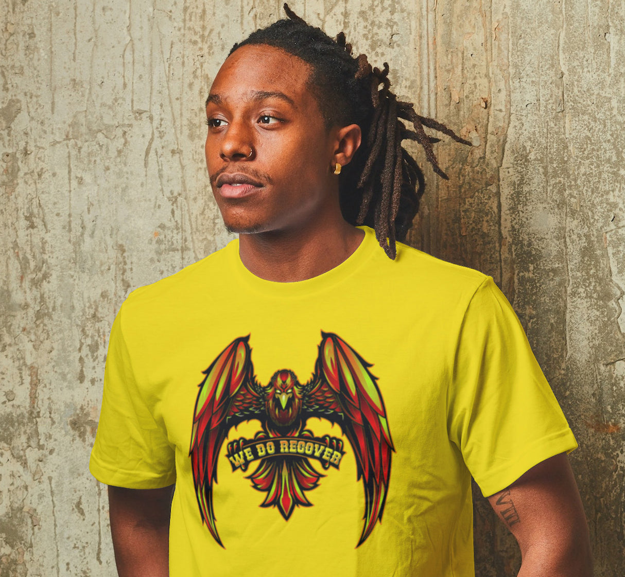 We Recover Eagle dtf Tee