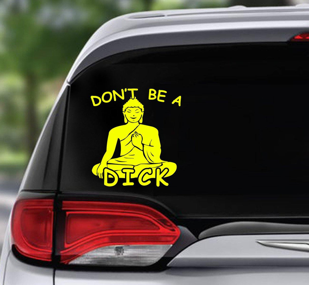 Win Decal - Don't Be A Dick - nawears
