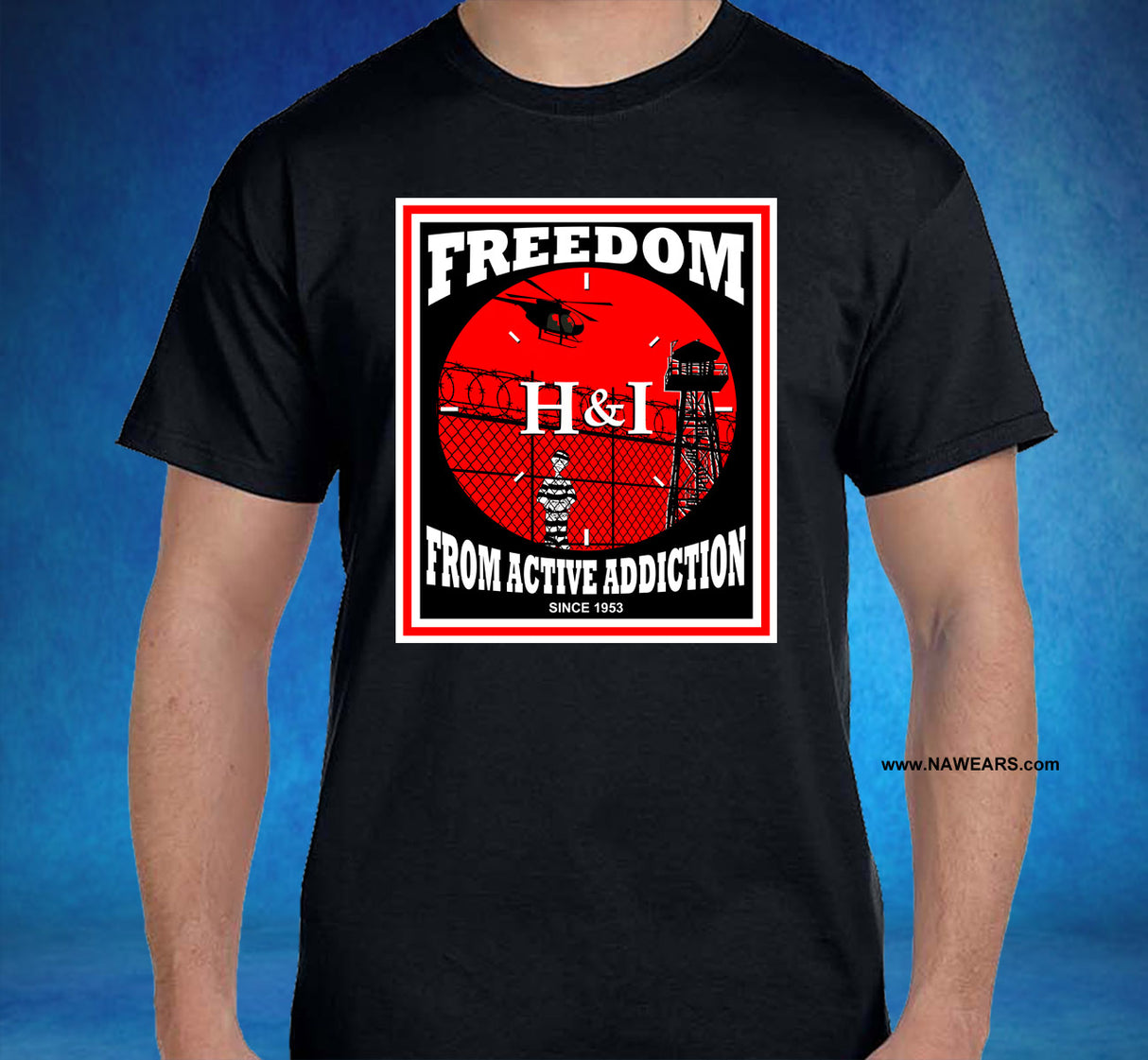 Freedom From Active Addiction dtg Tee