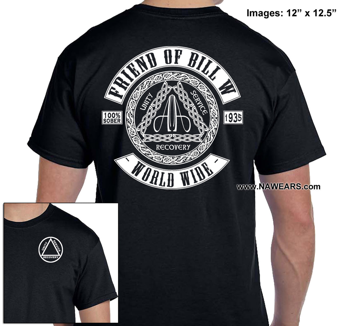 AA - Friend Of Bill W SS/LS Tee