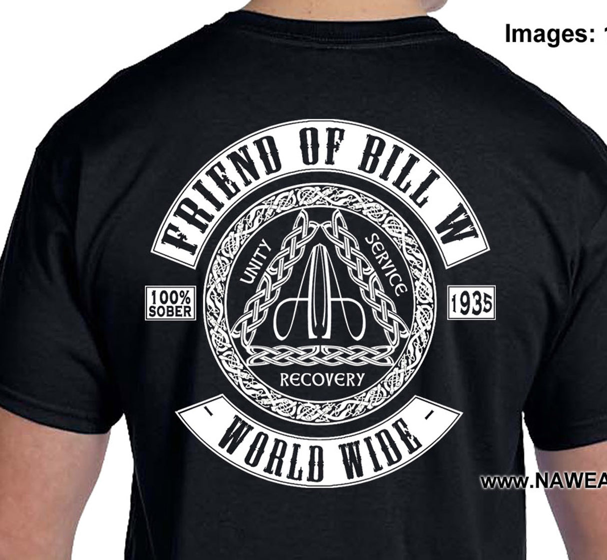 AA - Friend Of Bill W SS/LS Tee