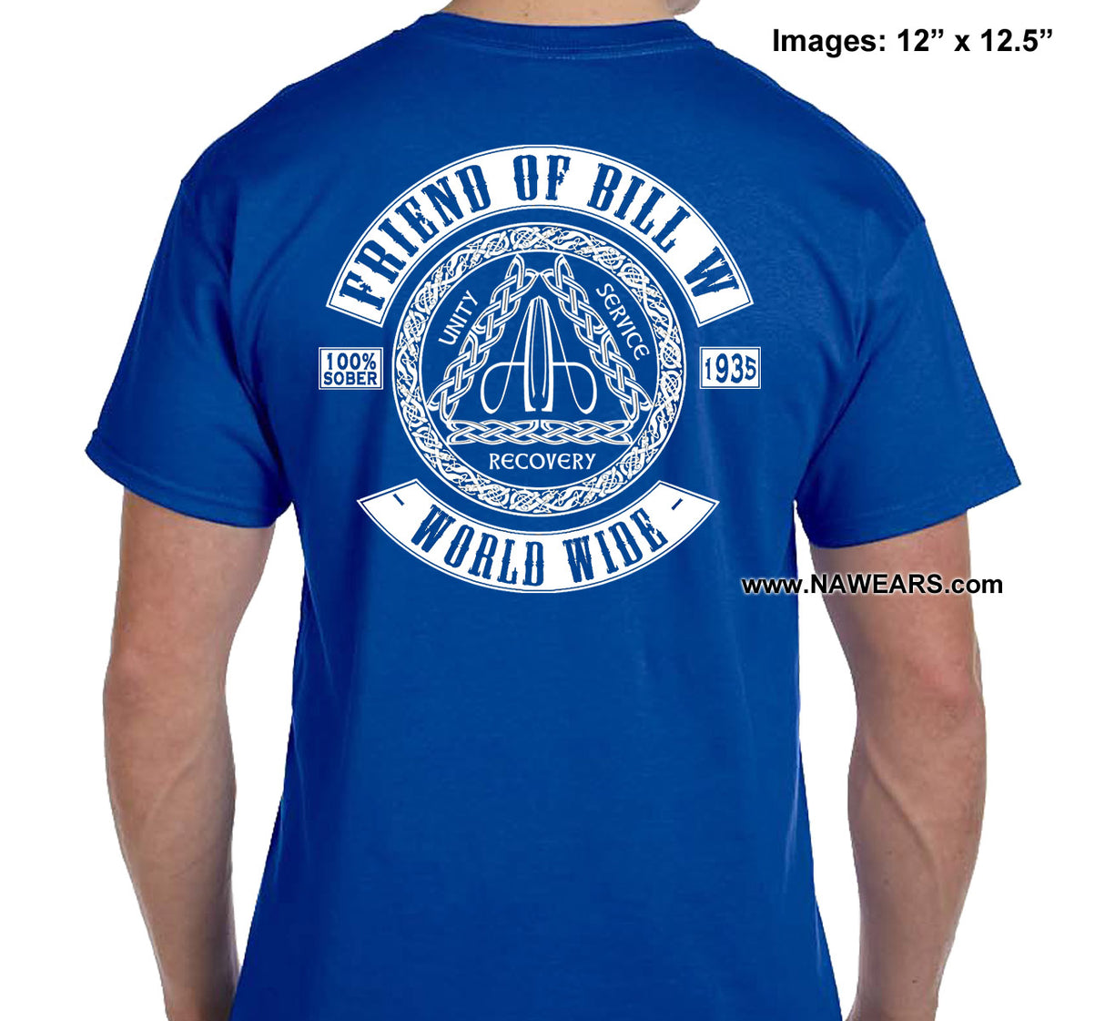 AA - Friend Of Bill W SS/LS Tee