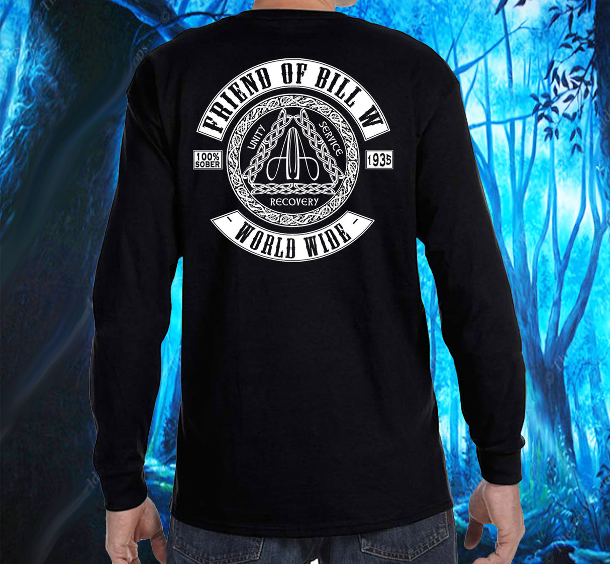 AA - Friend Of Bill W SS/LS Tee