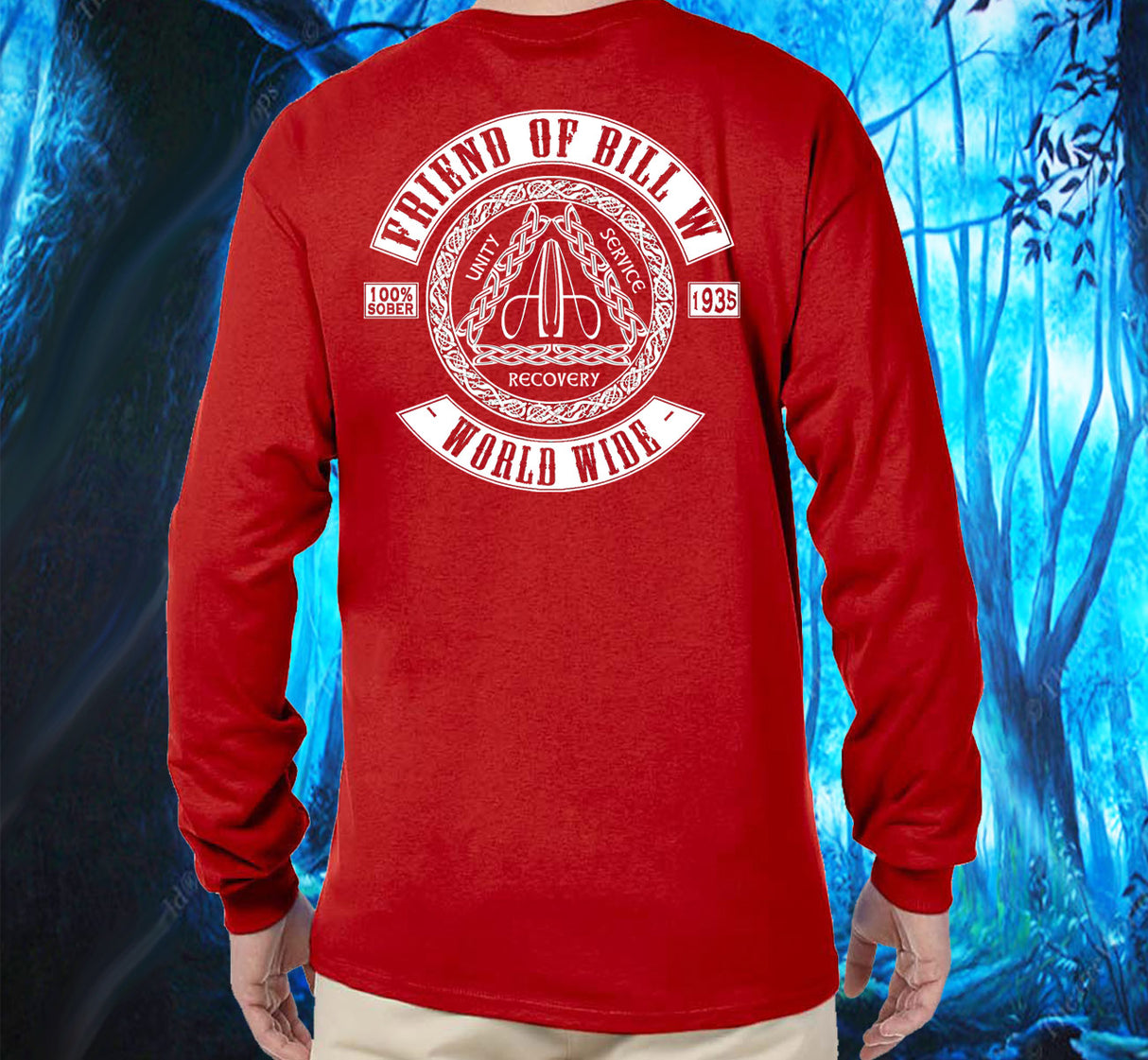 AA - Friend Of Bill W SS/LS Tee