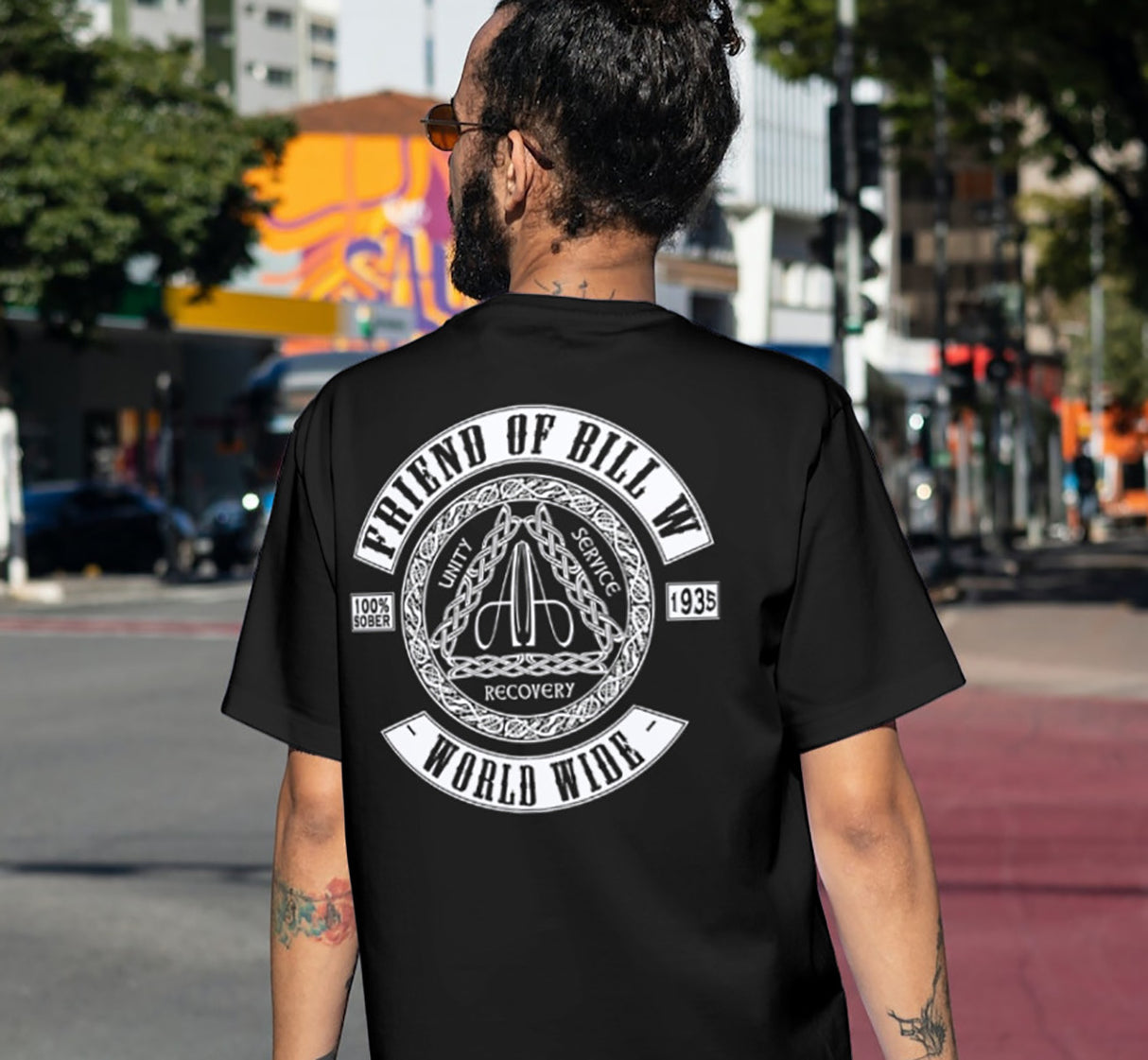 AA - Friend Of Bill W SS/LS Tee