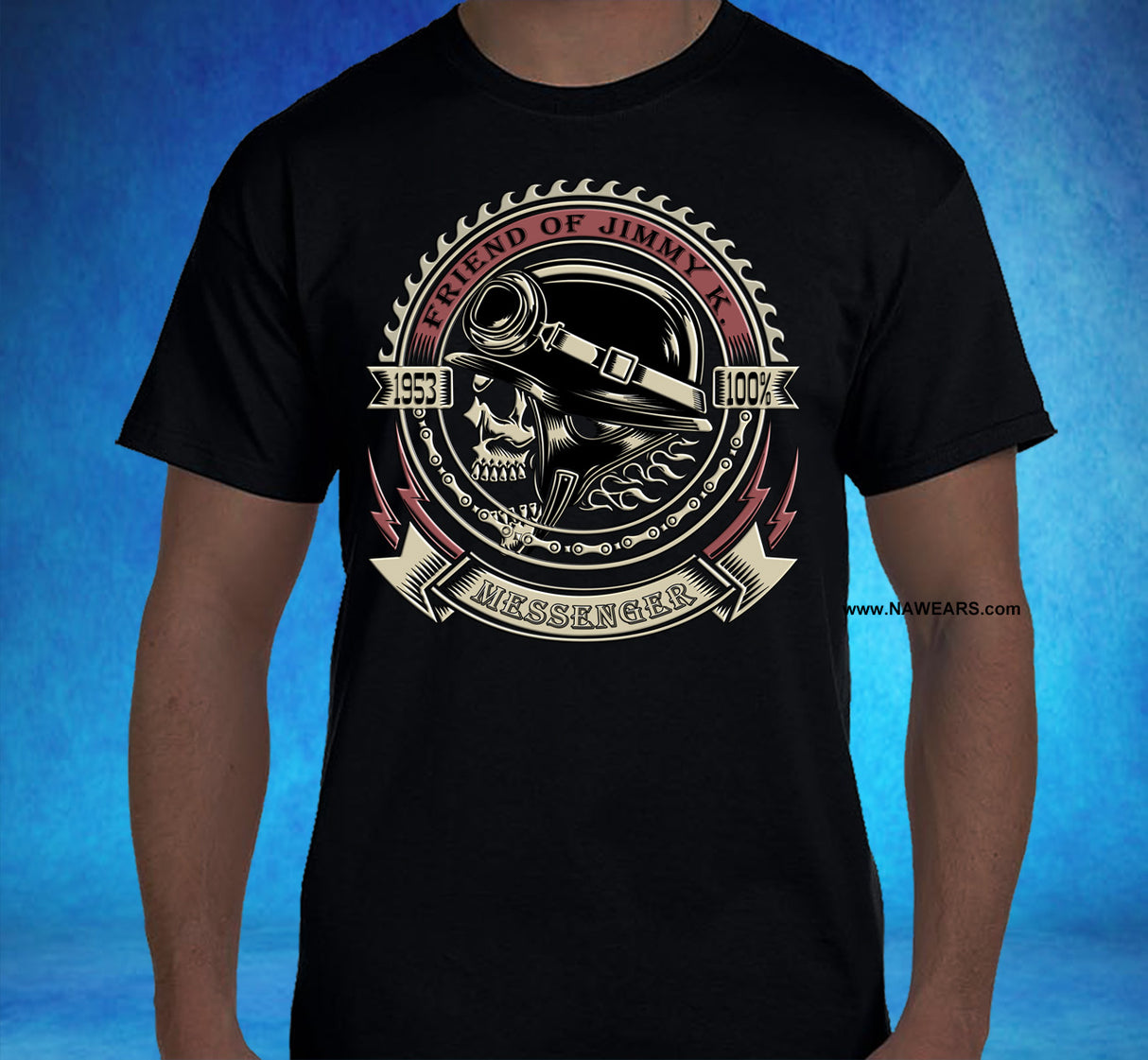 Jimmy K 1953 Messenger dtg Tee