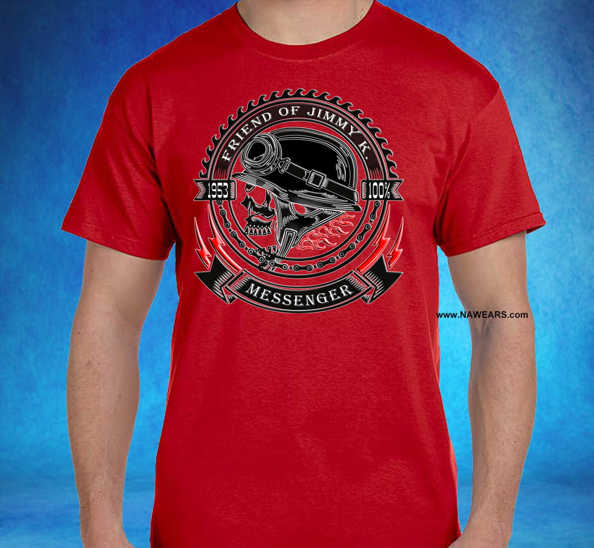 Jimmy K 1953 Messenger dtg Tee