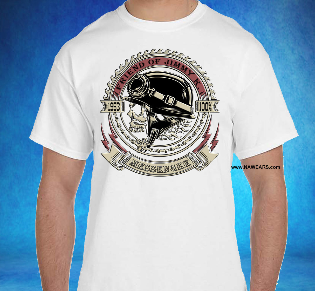 Jimmy K 1953 Messenger dtg Tee