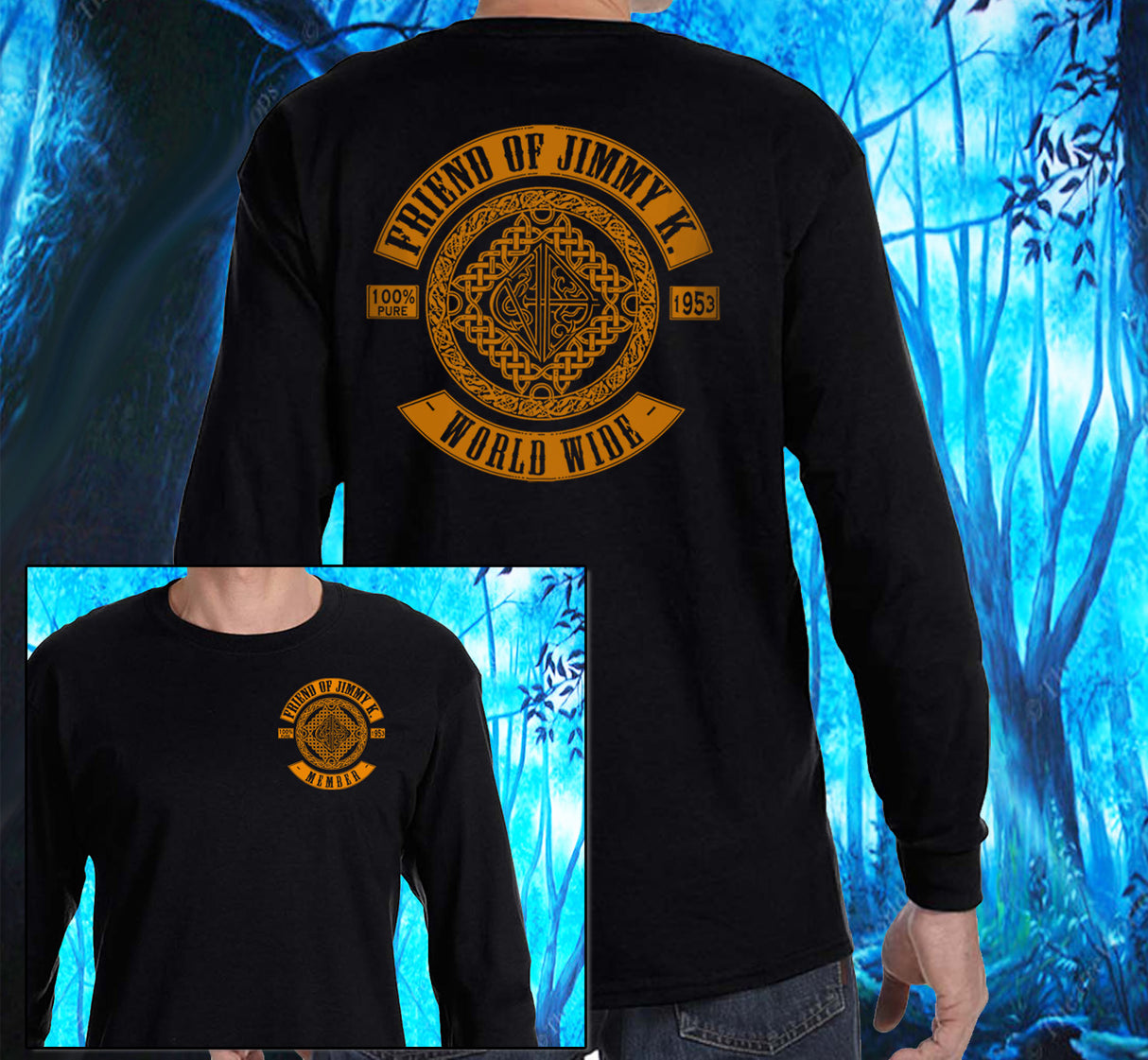 Friend Of Jimmy K V.1 SS/LS Tee