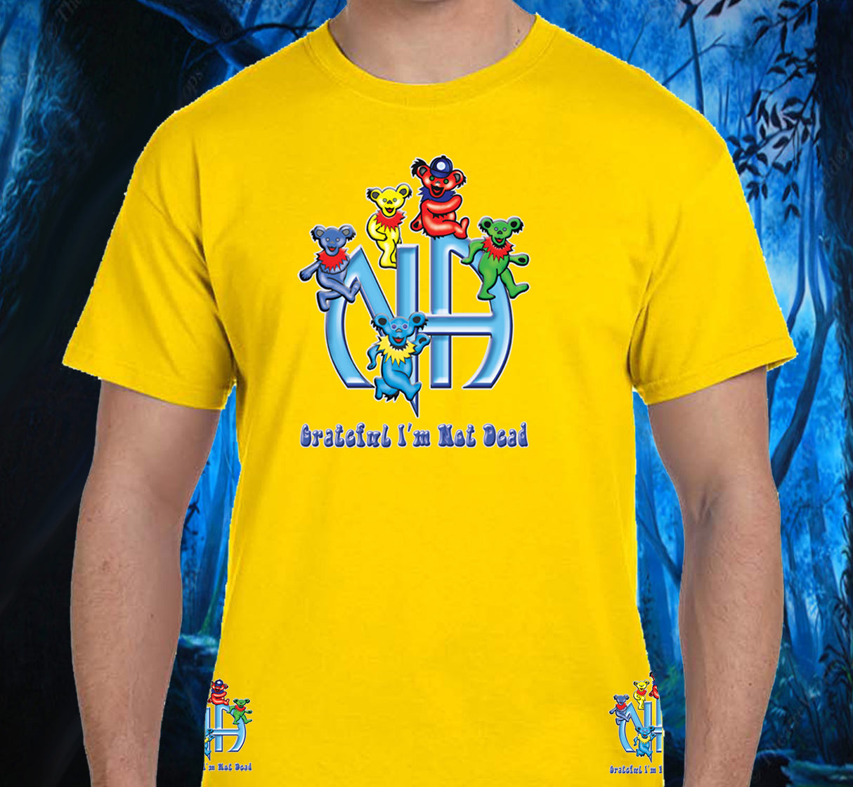 NA GRATEFUL I'M NOT DEAD Tee