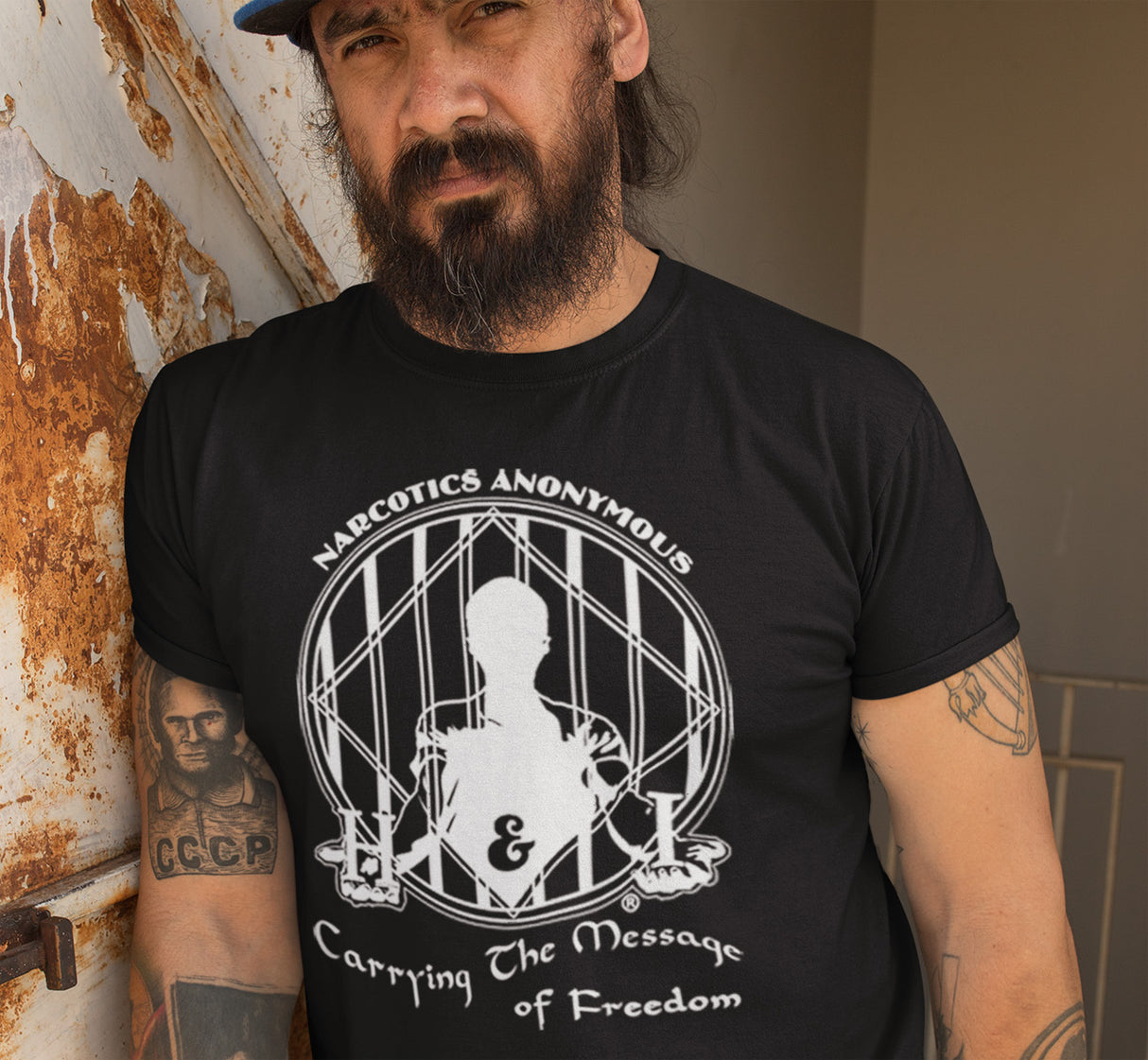 NA H&I BEHIND THE WALLS T-shirt