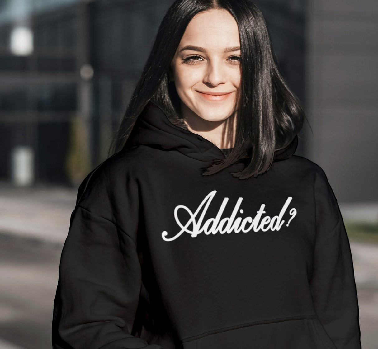 ADDICTED? Black Hoodie