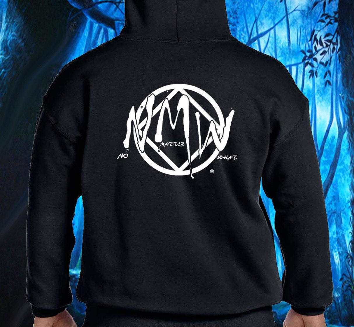 Hoodie - BIG NMW - Black - nawears