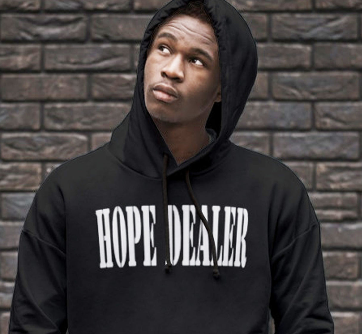 HOPE DEALER Black Hoodie