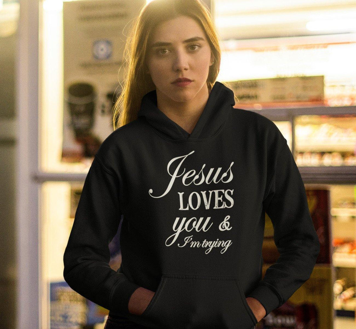 Jesus Loves You - Hoodie - nawears
