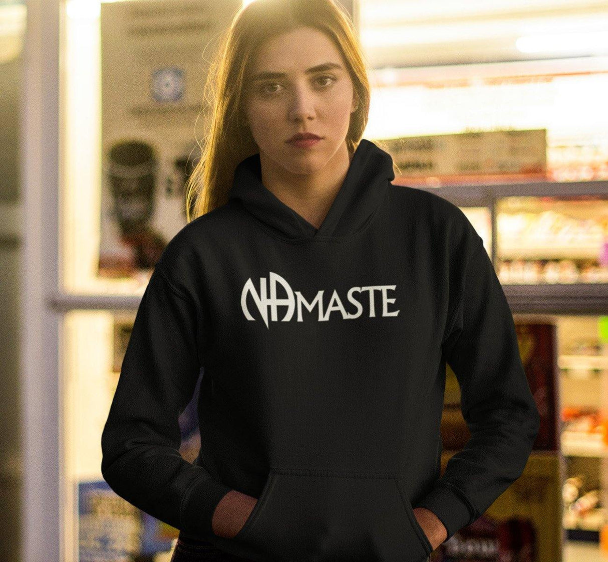 Hoodie - NAMESTA - Black - nawears