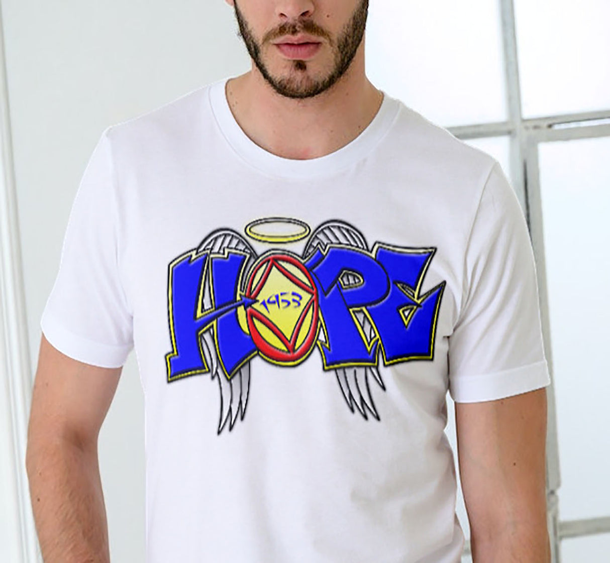 HOPE WING GRAFFITI STYLE Tee