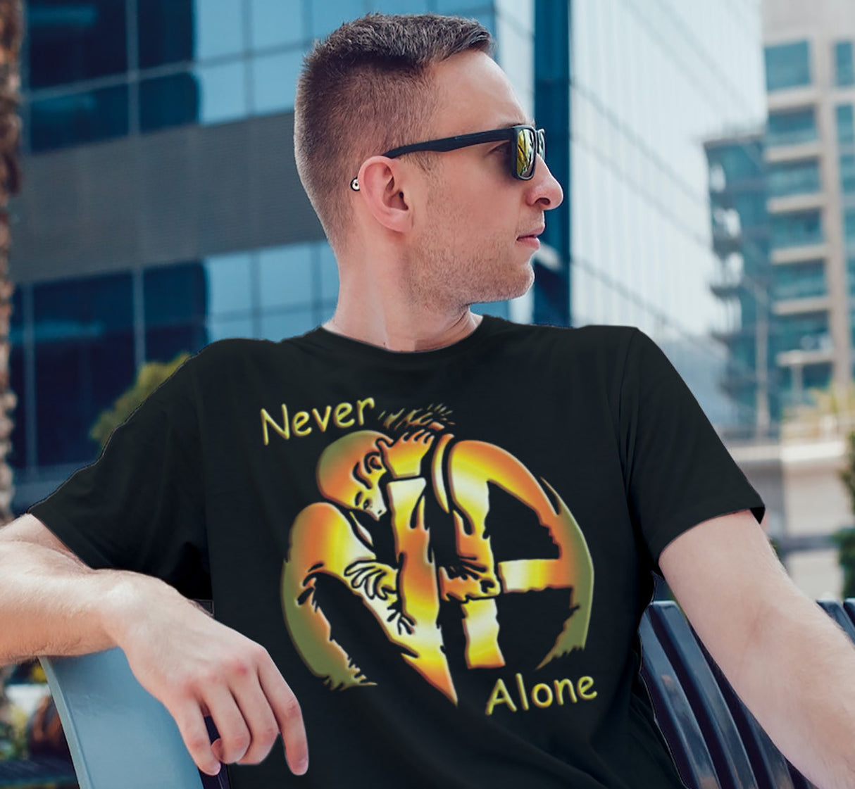Hugs Never Alone V. 2.0 SS/LS Tee