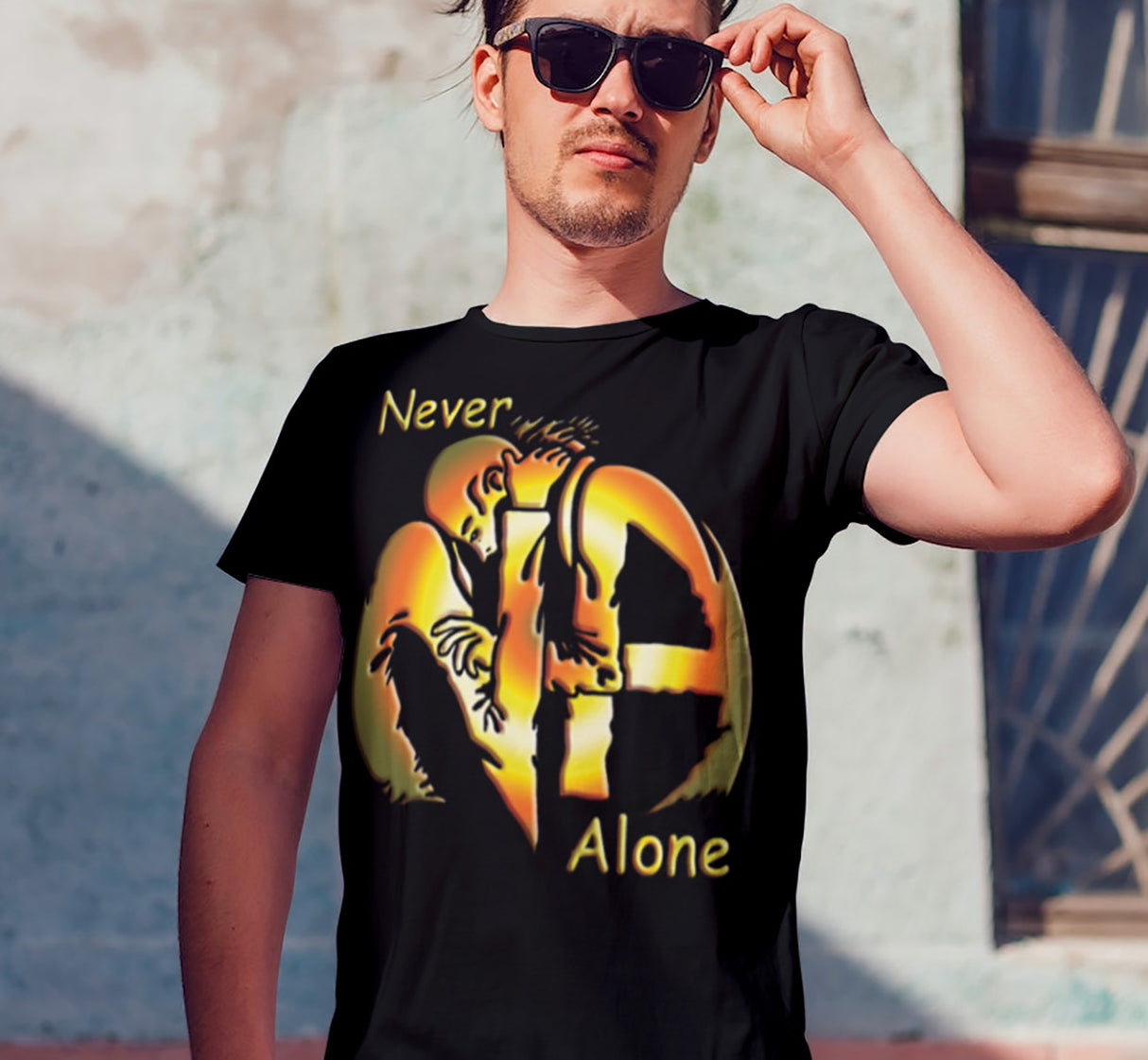 Hugs Never Alone V. 2.0 SS/LS Tee