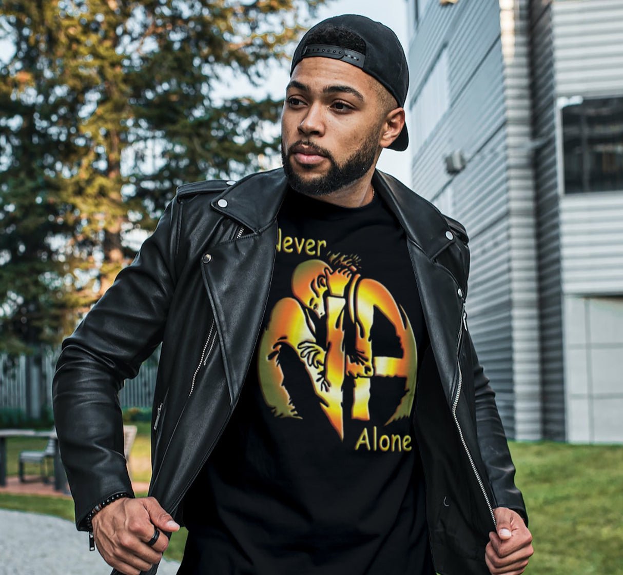 Hugs Never Alone V. 2.0 SS/LS Tee