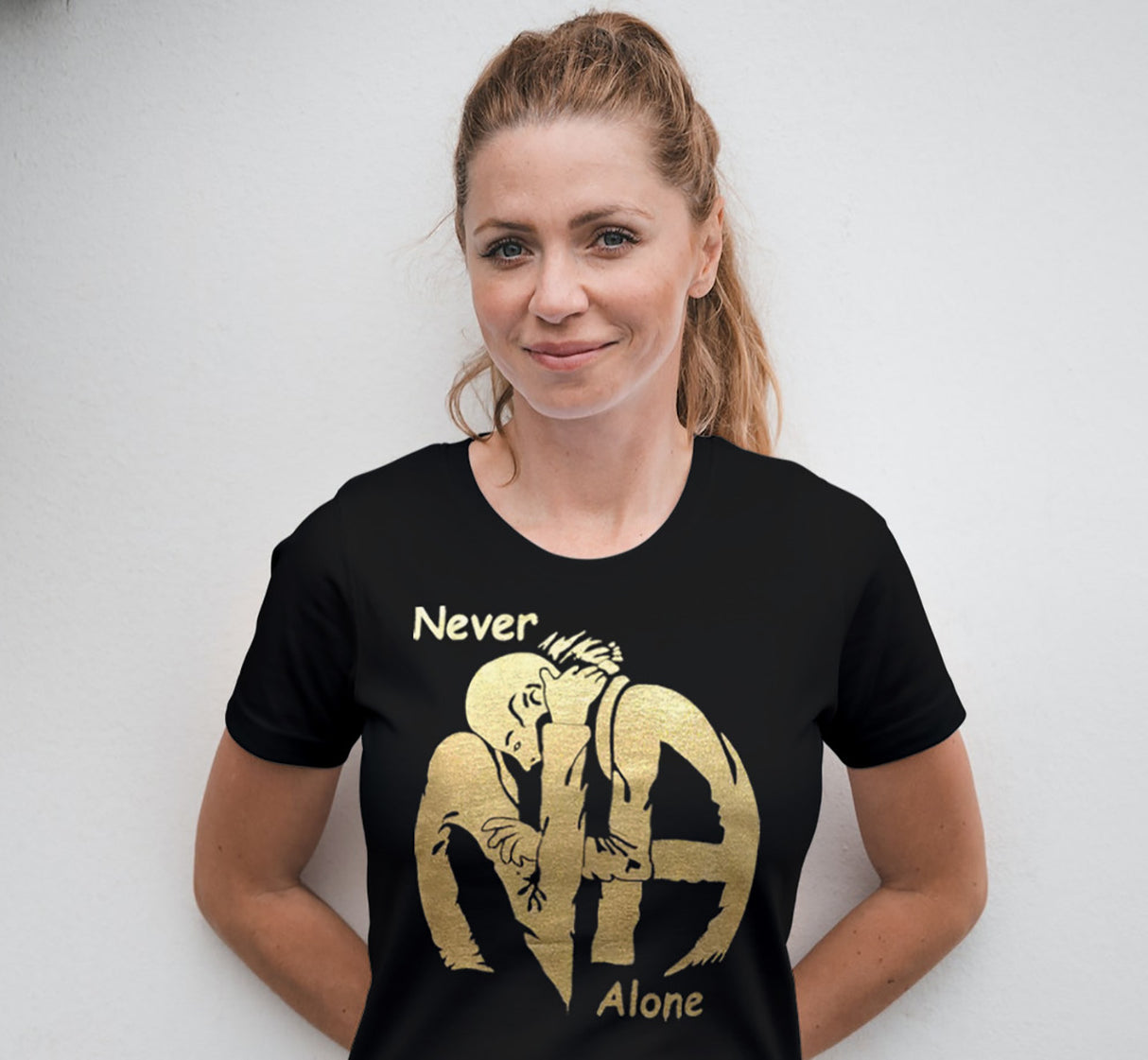 ldTs- Hugs Gentle Embrace Ladies T's