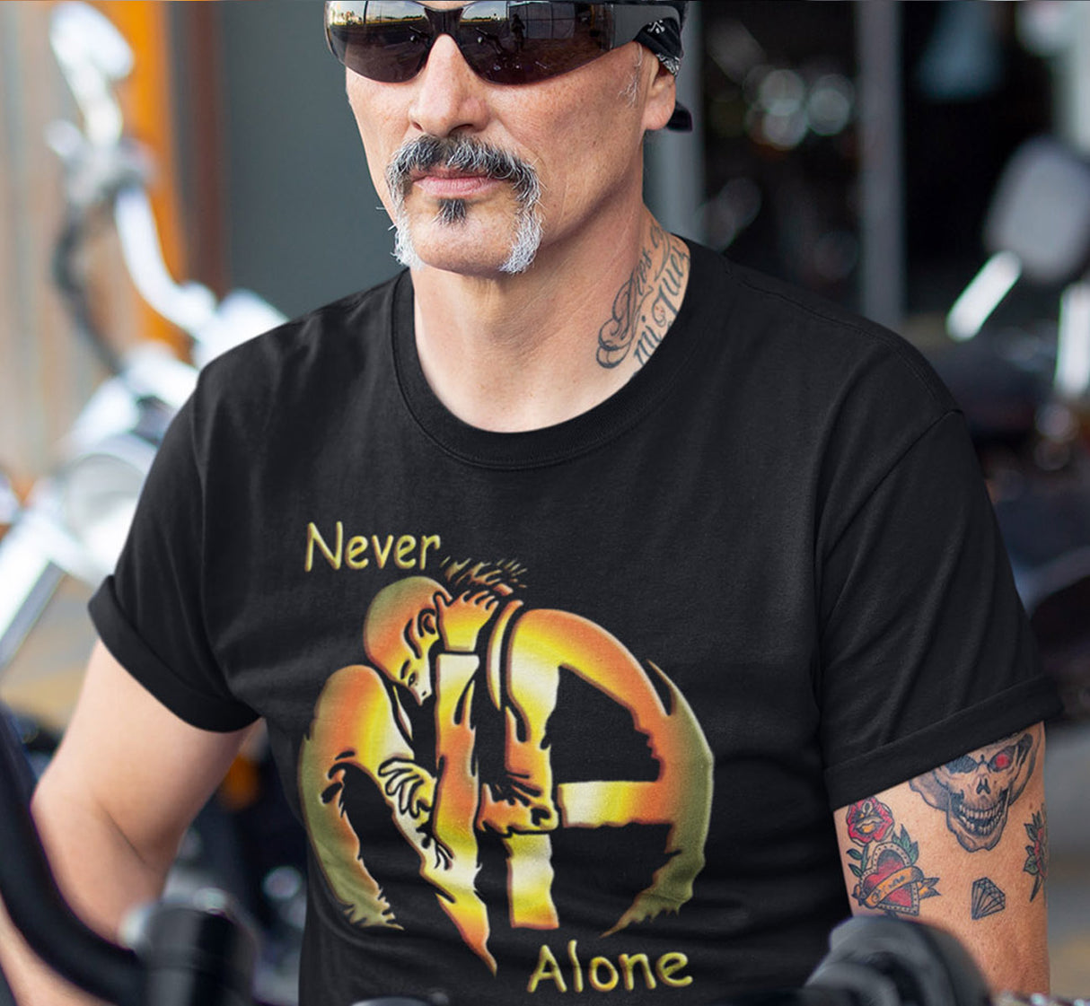 Hugs Never Alone V. 2.0 SS/LS Tee