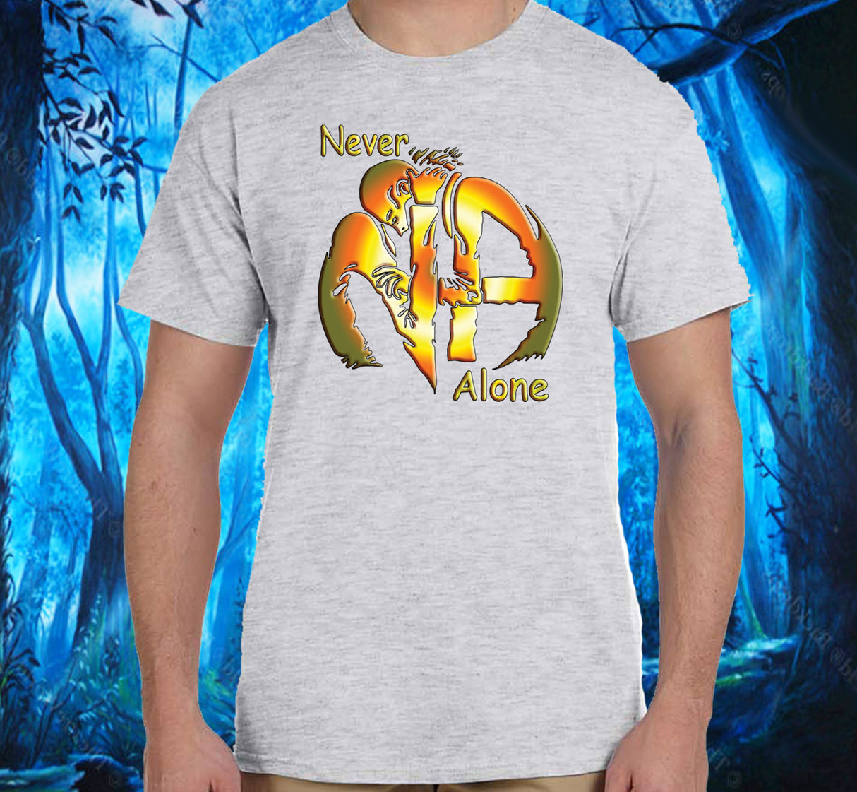Hugs Never Alone V. 2.0 SS/LS Tee