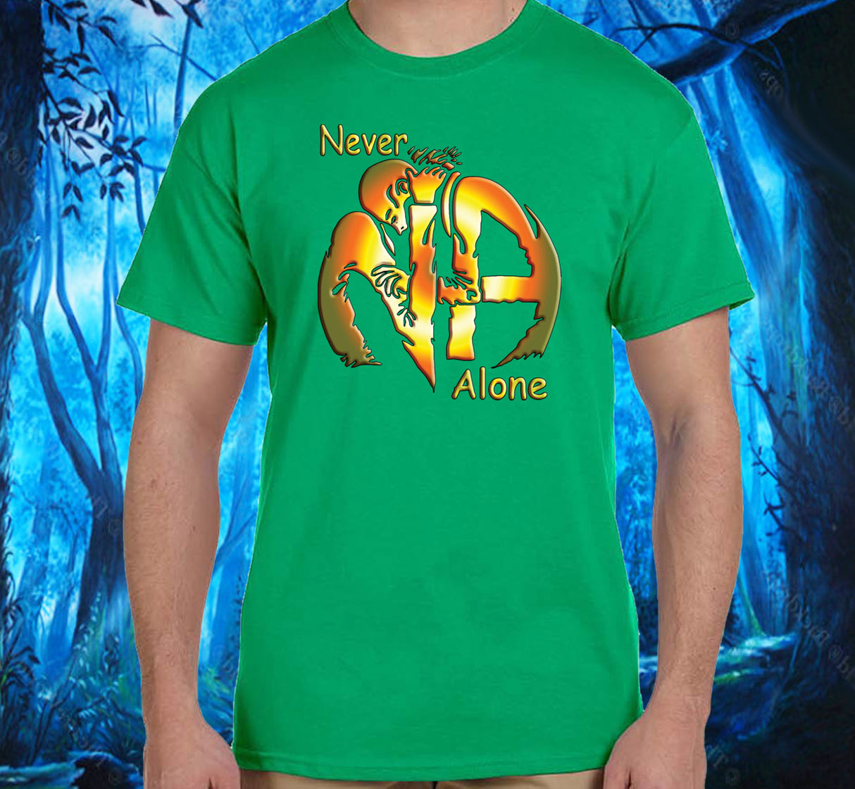 Hugs Never Alone V. 2.0 SS/LS Tee