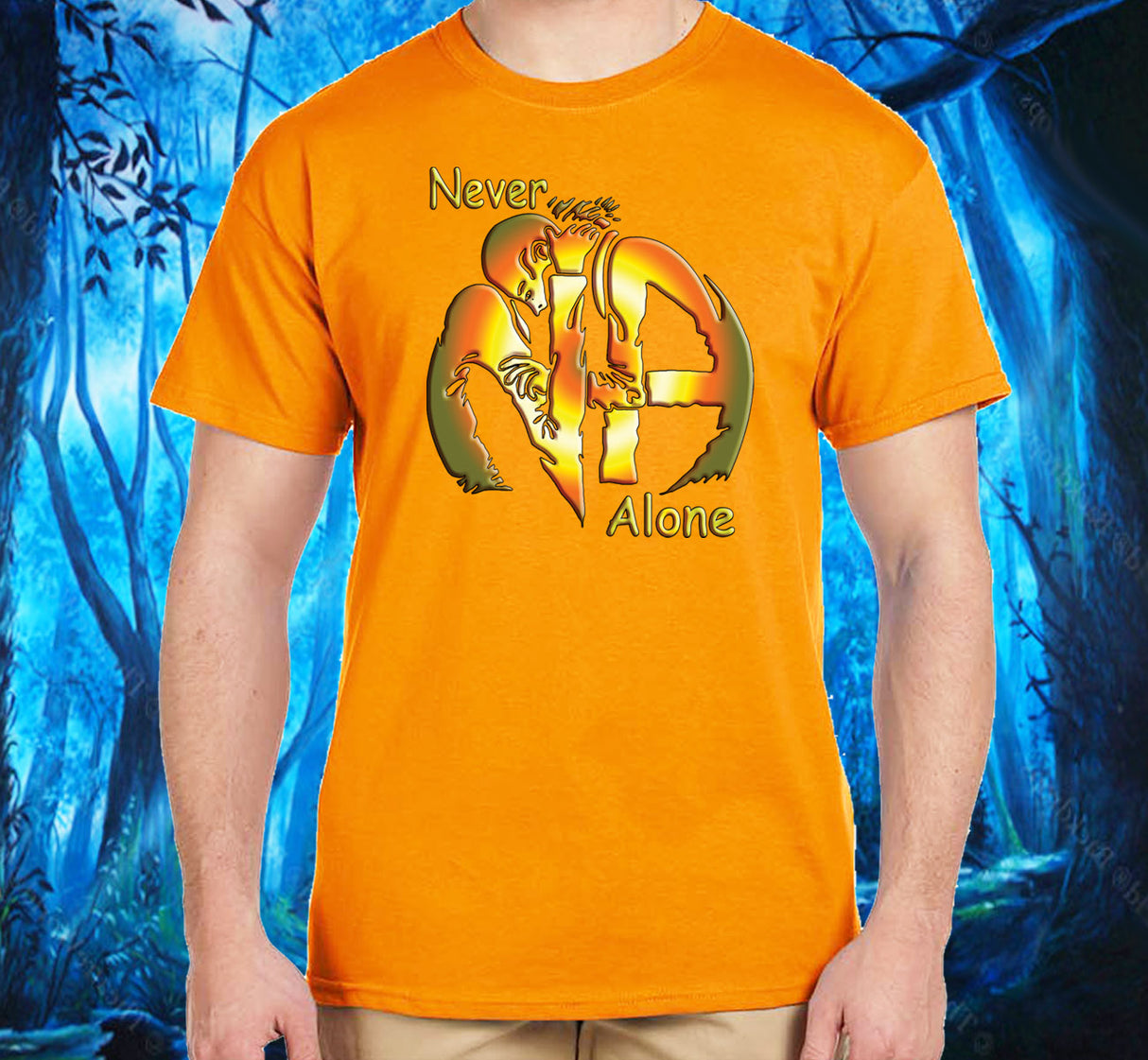 Hugs Never Alone V. 2.0 SS/LS Tee