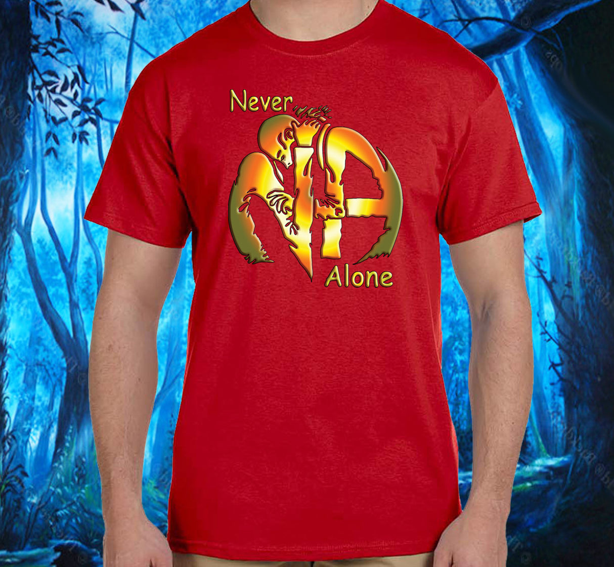 Hugs Never Alone V. 2.0 SS/LS Tee